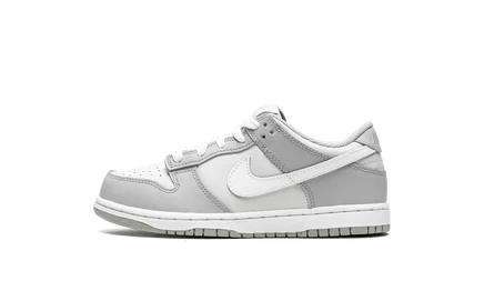 Детские кроссовки Nike Dunk Low PS «Pure Platinum», платиновые