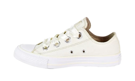 Женские кеды Converse Chuck Taylor Big Eyelets, кремово‑хаки‑белые