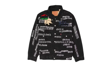 Джинсовая куртка Denim Tears TTL, черная
