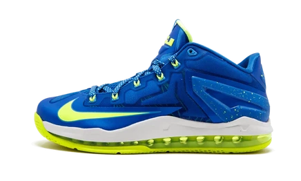 Кроссовки Nike Max LeBron 11 Low «Sprite» 642849 471