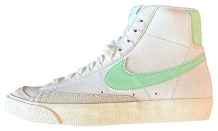 Детские кроссовки Nike Blazer Mid 77 GS, мятно-белые