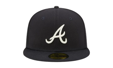 Унисекс кепка New Era Braves 1995, темно-сине-зеленая