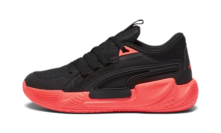 Кроссовки Puma Court Rider Chaos Slash 378052-08, черно-неоново-жёлтые