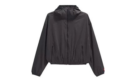 Ветровка The North Face Ful Zip Packable Nylon, обсидиан