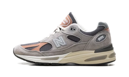 Мужские кроссовки New Balance 991v2 MiUK, серые