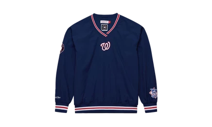 Пуловер Mitchell & Ness MLB Classic Nylon «Nationals»