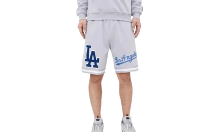 Мужские шорты Pro Standard Los Angeles Dodgers, серые