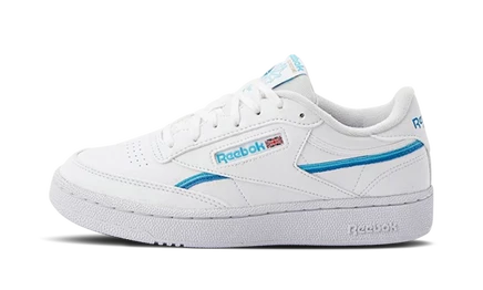 Кроссовки Reebok Club C 85 Vegan, бело-синие