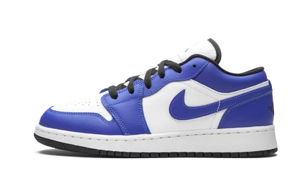Детские кроссовки Jordan 1 Low, королевско-синие