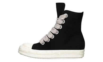 Кроссовки Rick Owens DRKSHDW Temple High, черно-молочные
