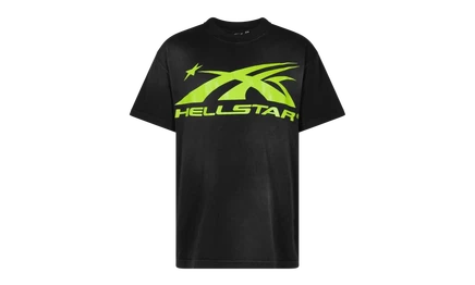 Футболка Hellstar Sport Logo Gel HS01SCC001, зеленая