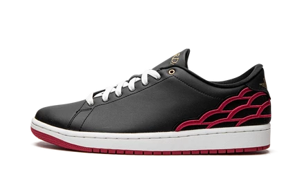 Кроссовки Jordan 1 Centre Court, черно-розовые