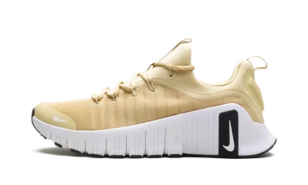 Кроссовки Nike Free Metcon 6 TB, золотисто-черно-белые