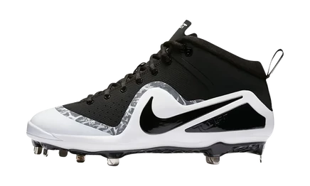 Бейсбольные бутсы Nike Zoom Trout 4, черно-белые