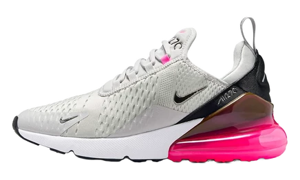 Женские кроссовки Nike Air Max 270, серо-розовые