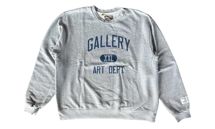 Мужской свитер Gallery Dept. Art Dept GD361, серо-синий
