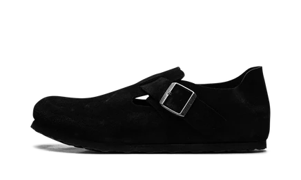 Туфли Birkenstock London замшевые, черные