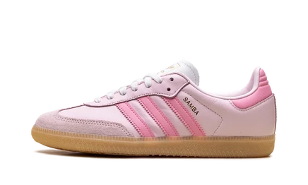 Женские кроссовки Adidas Samba OG, светло-розовые