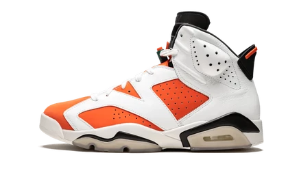 Кеды Jordan Air Jordan 6 Retro «Gatorade», оранжево-зеленые