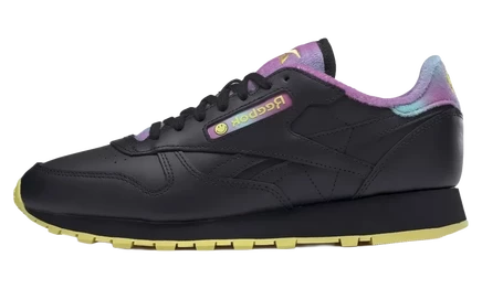 Кроссовки Reebok Classic Leather Smiley, черные