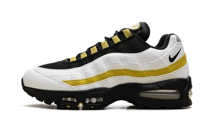 Кроссовки Nike Air Max 95 OG, белый/Saffron Quartz/черный