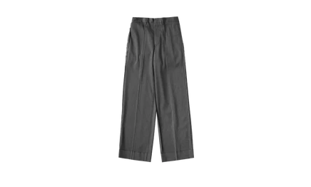 Брюки MM6 Maison Margiela шерстяные, темно-серые