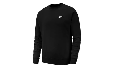 Свитшот Nike NSW Club Fleece, черный
