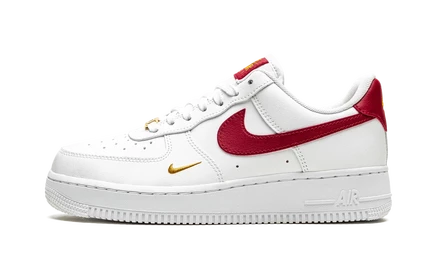 Унисекс кроссовки Nike Air Force 1 Low, бело-красные