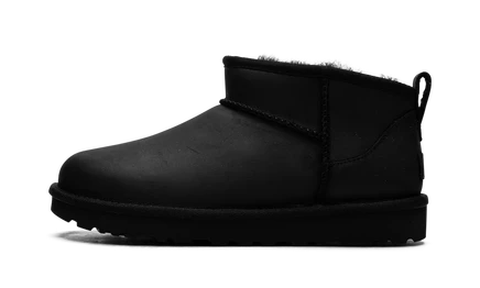 Женские ботинки UGG Classic Ultra Mini Leather, черные