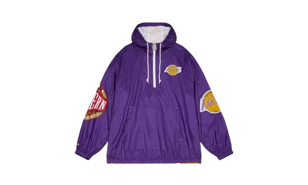 Анорак Mitchell & Ness Team OG 2.0 Lakers, фиолетовый