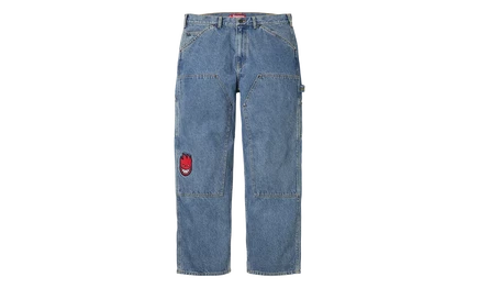 Унисекс-брюки Supreme Spitfire Double Knee, джинсовые