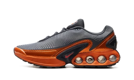 Кроссовки Nike Air Max DN QS, темно-серый/металлик/красный