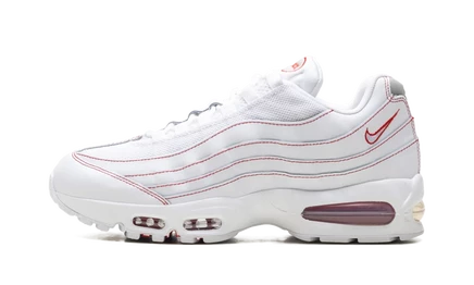 Кроссовки Nike Air Max 95 OG Big Bubble, бело-красные