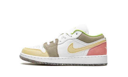 Детские кроссовки Jordan 1 Low Pastel Grind, разноцветные