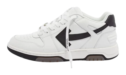 Мужские кроссовки Off-White Out of Office, бело-черные