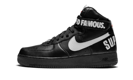 Кроссовки Nike Air Force 1 High Supreme SP, черные