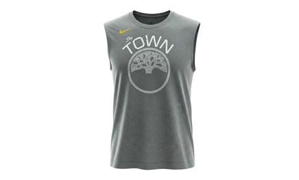Майка Nike Warriors Legend, темно-меланжевая/серая