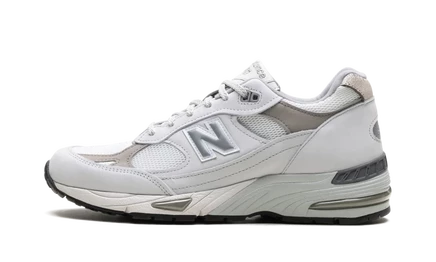 Кроссовки New Balance 991 Made in UK Star White, белые