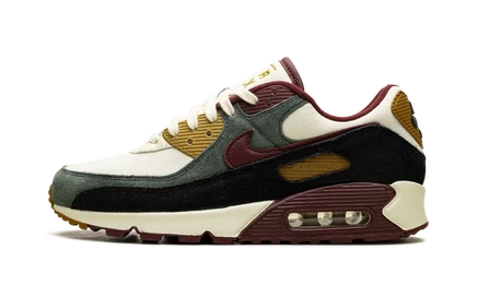 Кроссовки Nike Air Max 90 PRM, кокосовые/зеленые/бронзовые