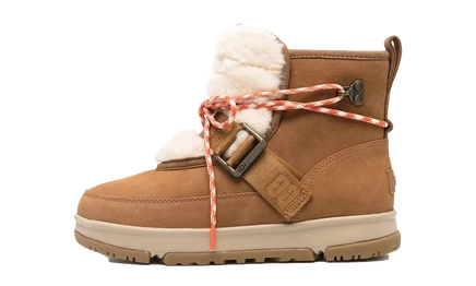 Женские ботинки Ugg Classic Weather Hiker, каштановые