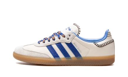 Кеды Adidas Samba Wales Bonner, коричнево-синие