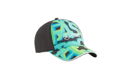 Кепка puma mapf1 mercedes neon energy bb, чёрная
