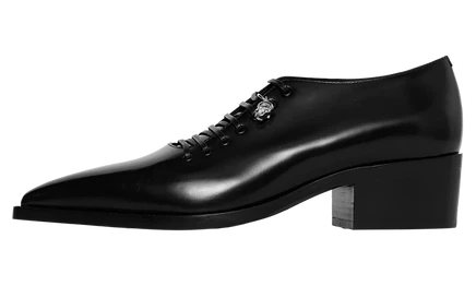 Дерби Alexander McQueen с черепом, черные