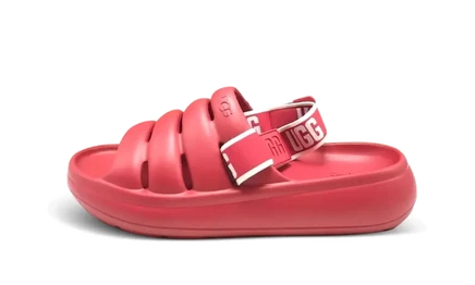 Шлепанцы Ugg Sport Yeah Slides, красные