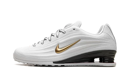 Женские кроссовки Nike Shox Z WMNS, бело-золотистые