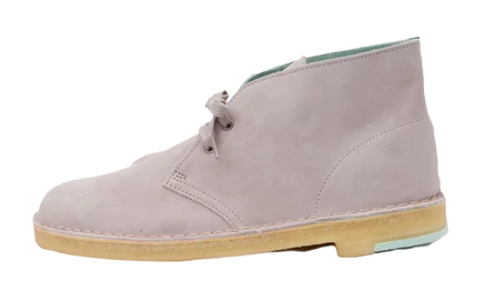 Ботинки Clarks Desert Boot, серые комбинированные