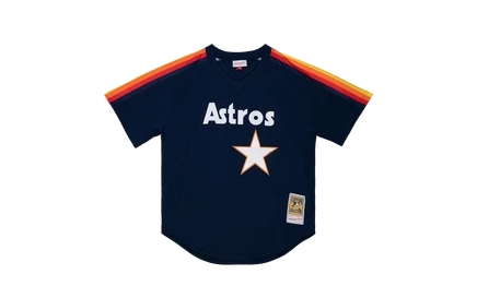 Мужской пуловер Mitchell & Ness Astros 1991 Jeff Bagwell