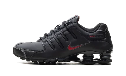 Кроссовки Nike Shox NZ, черно-красные