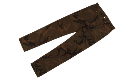 Джинсы Supreme Camo Regular «Louis Vuitton x Supreme»
