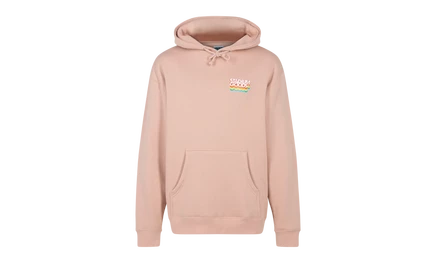 Худи Stadium Goods Gradient Logo, пыльно-розовое
